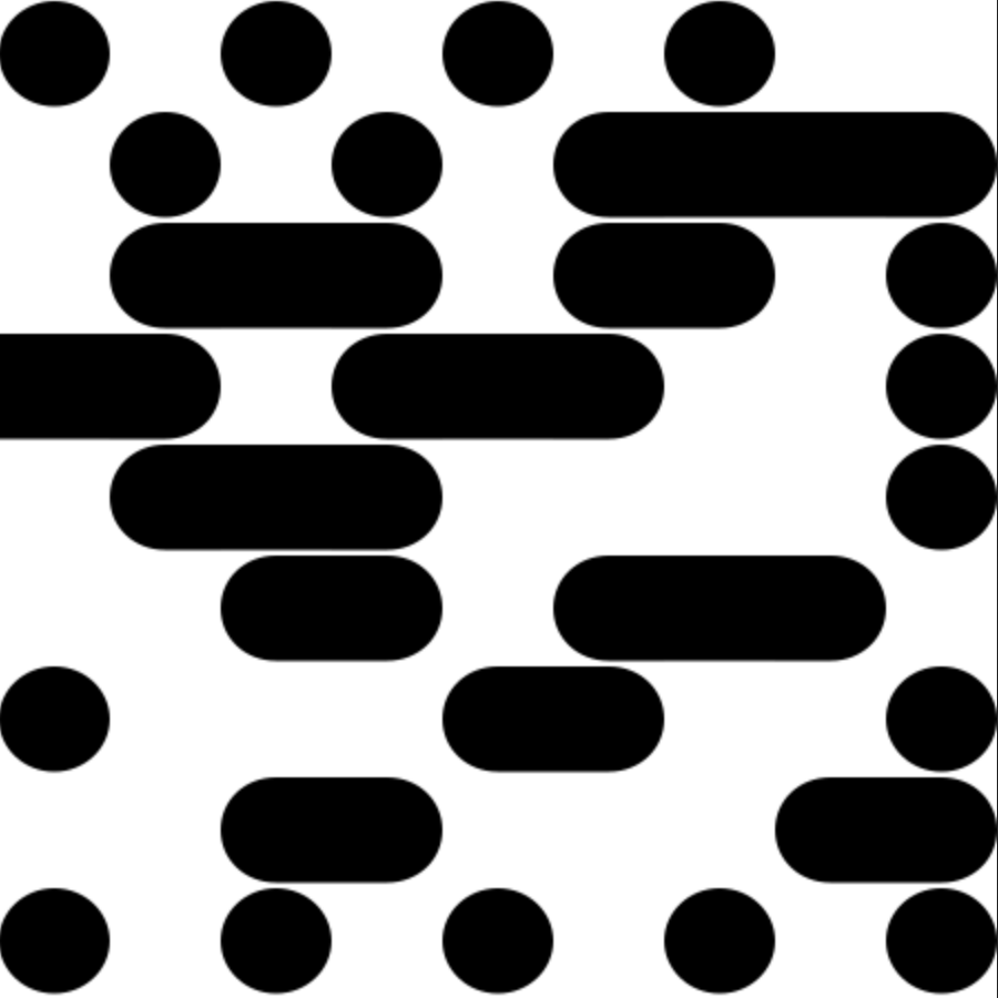 horizontal-dot-chain Pattern preview