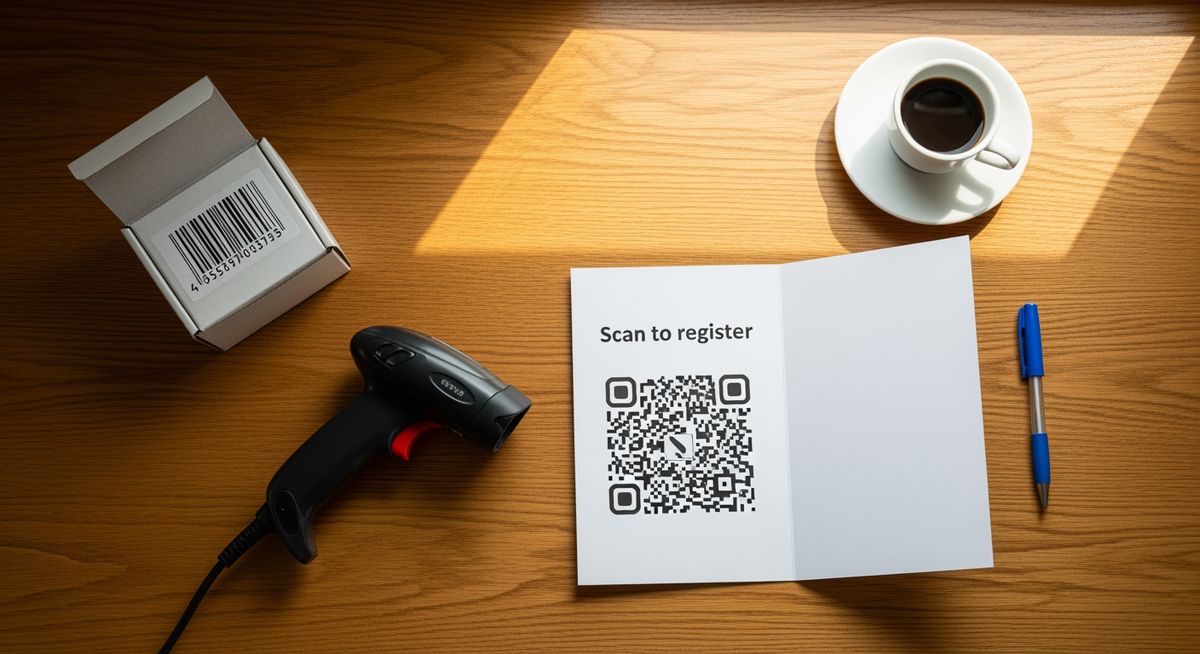 Jamforelse sida vid sida med streckkod for detaljhandel och QR-kod for marknadsforing