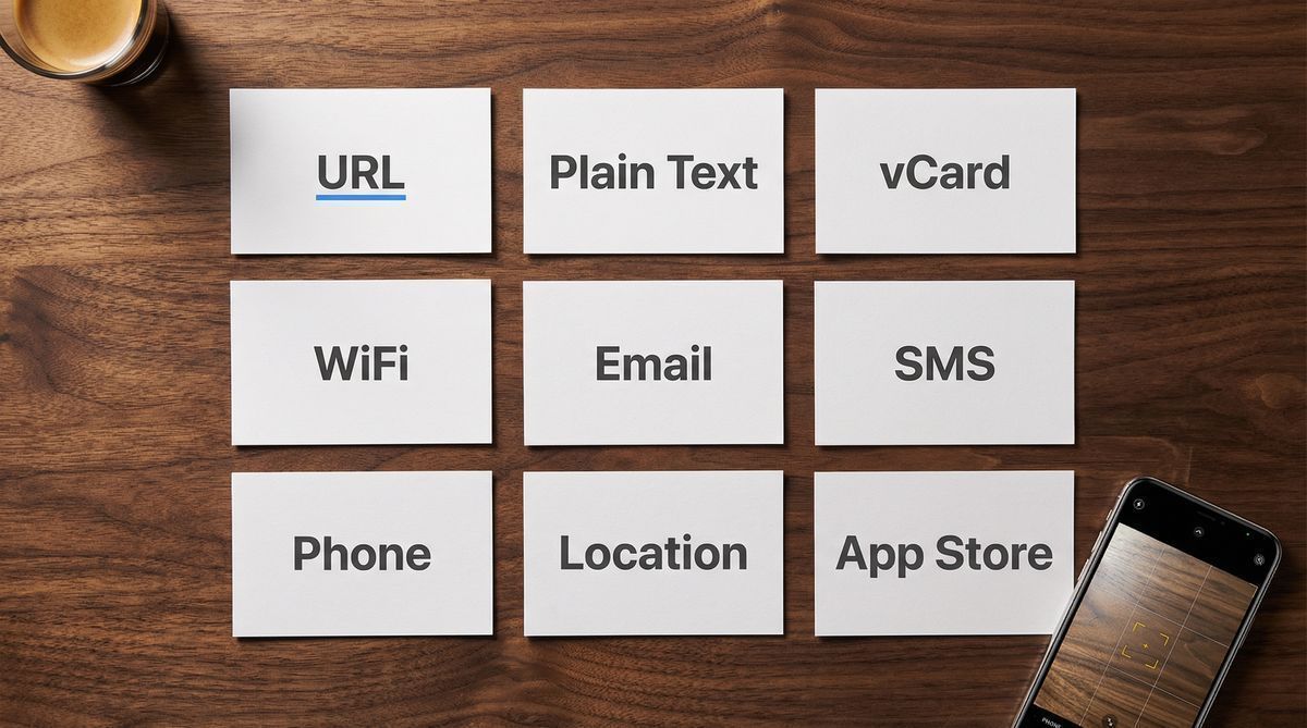 9 Types of QR Codes: Which One Do You Actually Need?