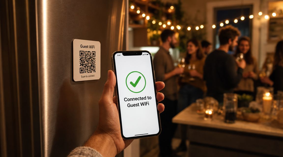Luo WiFi QR-koodi milla tahansa laitteella - FreeQR