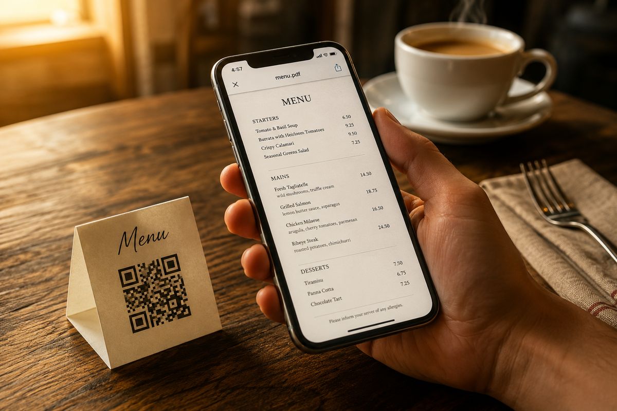 Come creare un QR code per PDF gratis (senza scadenza) - FreeQR