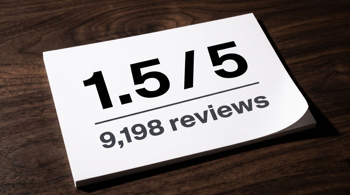 Jamforelsetabell over Trustpilot-betyg for QR-kodgeneratorer