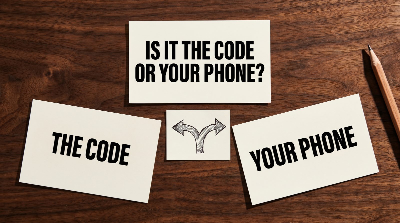 Schema de diagnostic avec deux branches pour un QR code qui ne se scanne pas